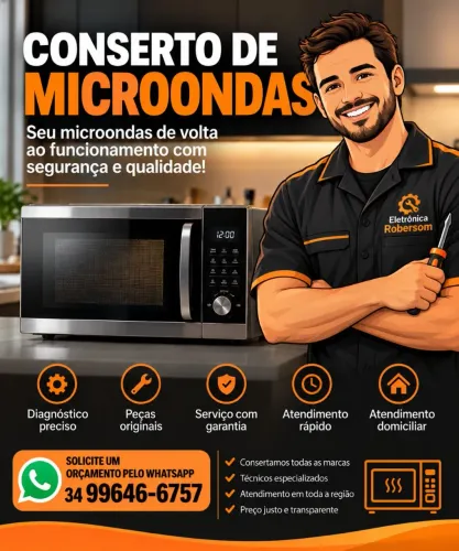Conserto de microondas