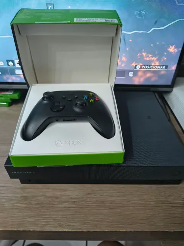 Xbox one x Black edição Scorpion