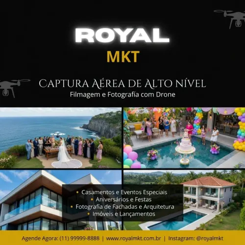 Filmagens/Fotografias aéreas com drone.
