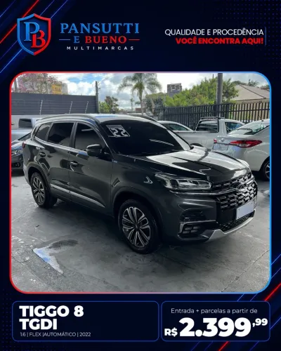 Chery Tiggo 8 TXS 1.6 Turbo Tgdi AUT 2022