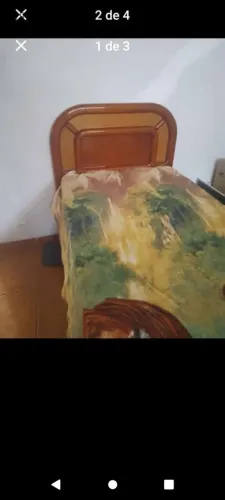 CAMA DE SOLTEIRO COM CAMA AUXILIAR 
