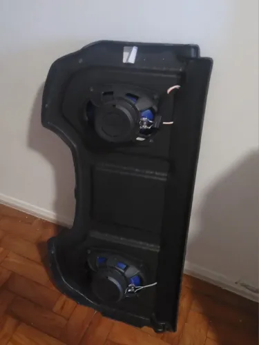Tampa do bagageiro e luz led