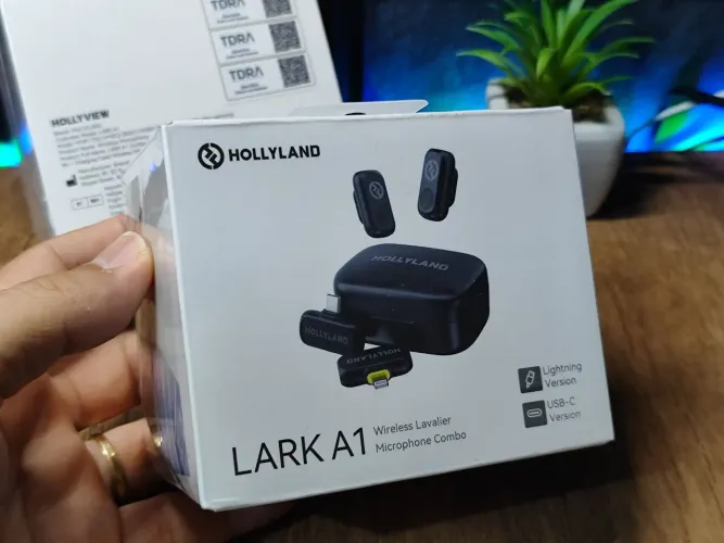 Hollyland Lark A1 Duo |Para iPhone e Android | Novo Lacrado 