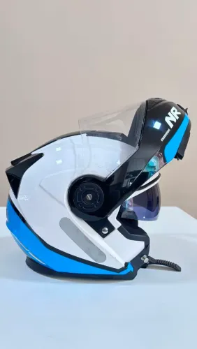 Capacete norisk Route ff345 com óculos interno 