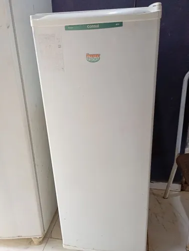 Freezer vertical Consul usado parcialmente pintado sistema original r$700