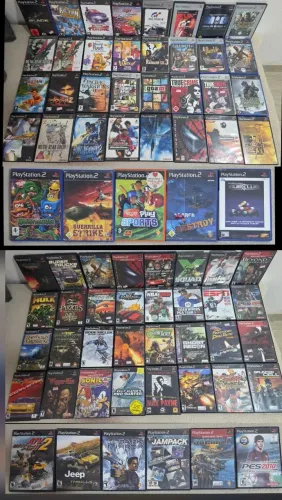 Jogos de Playstation 2 Originais