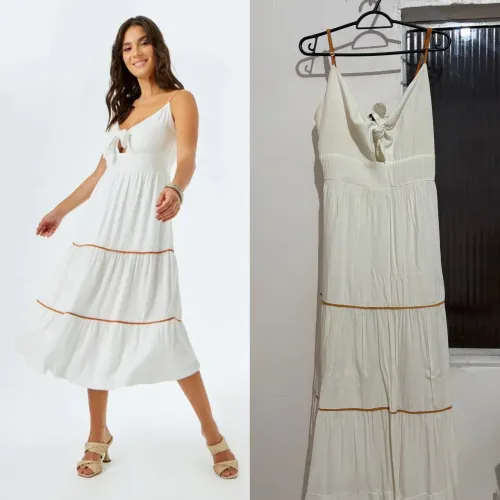 Vestido Zinzane Mídi