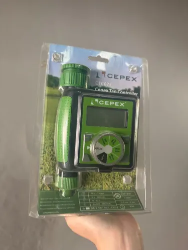 Irrigador com Temporizador Automatico