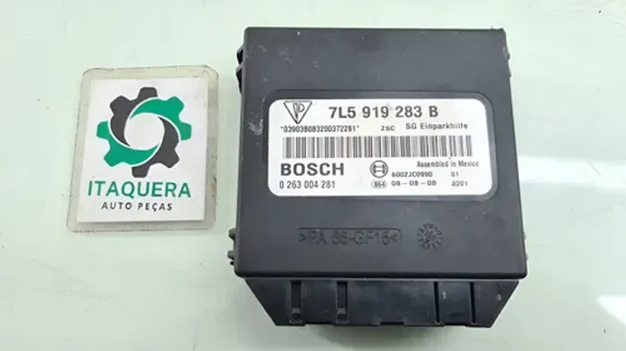 Modulo Estacionamento Porsche Cayenne Ano 2008 Preto
