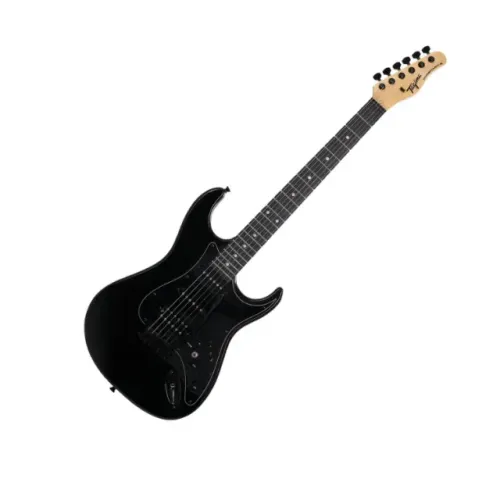 Guitarra Elétrica Duo Smart S Preta BK Tagima Strato Com Efeito