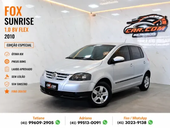 Volkswagen Fox Sunrise 1.0 MI Total Flex 8V 5P 2010