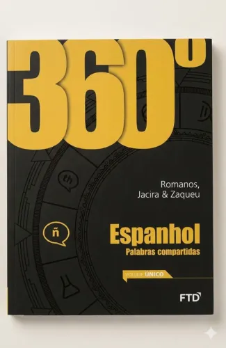 Coleção Completa Espanhol FTD 360° - 4 Livros (Usado Conservado