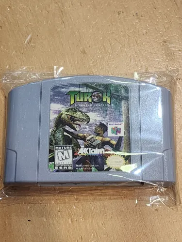 Detone Dinossauros assassinos em turok de nintendo 64