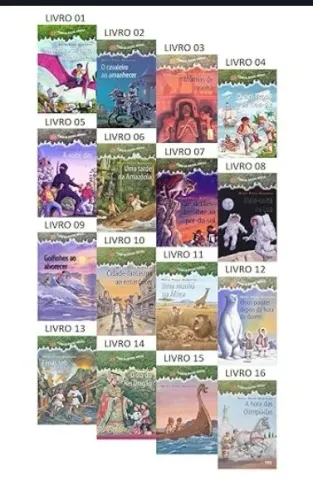 Coleção A casa da árvore - 16 livros - novo