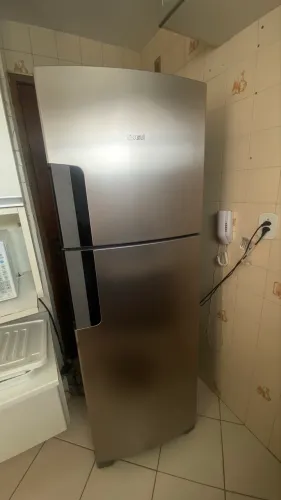 Geladeira Consul Frost Free Inox 387L 127V