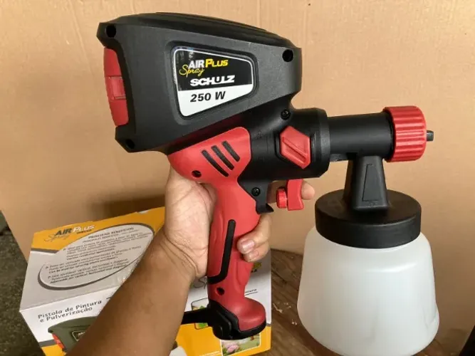 Pistola De Pintura Pulverizadora-Schulz 1L 250w 2,5mm 250W