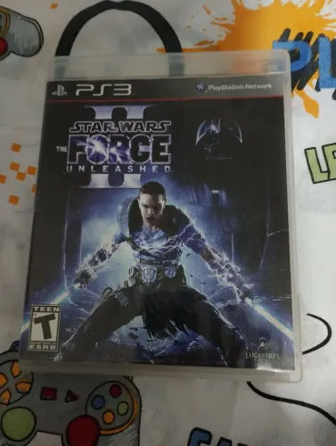 Star Wars the force unleashed completo com manual faço Olx pay 