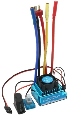 ESC RC 120 ANP PROVA D AGUA PARA  MOTORES BRUXELES PARA BATERIA 2S  E  3S  
