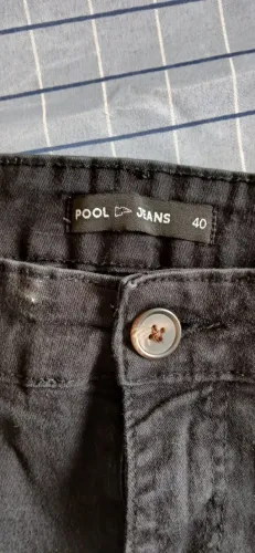 Calça Cargo Preta Usada