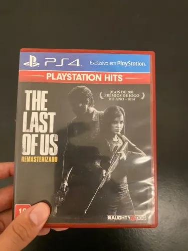 Jogo de PS4 mídia física - The Last of Us Remastered