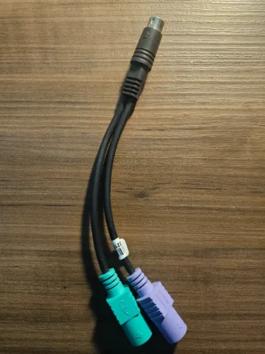 Cabo PS/2 Splitter + Extensor