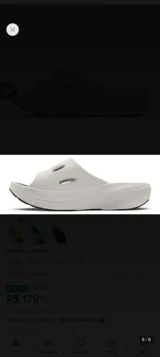 Chinelo olimpikus pós corre