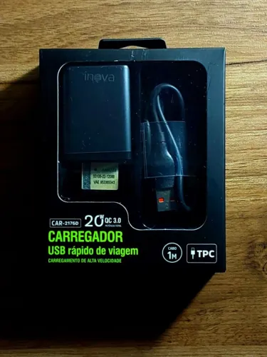 Carregador tipo C 20w Turbo