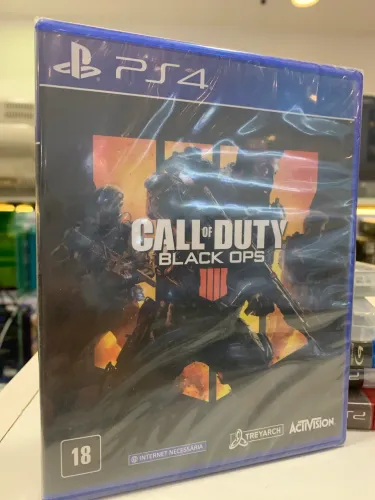 Call of duty black ops 4 novo lacrado