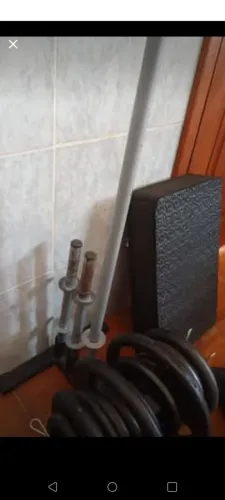 Kit de musculação 58 kg