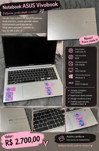 Vendo notebook