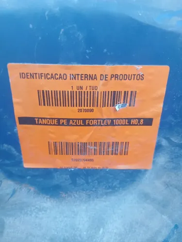 Caixa d'água 1000litros