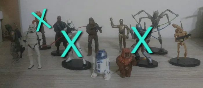 Bonecos Star Wars Disney Playset