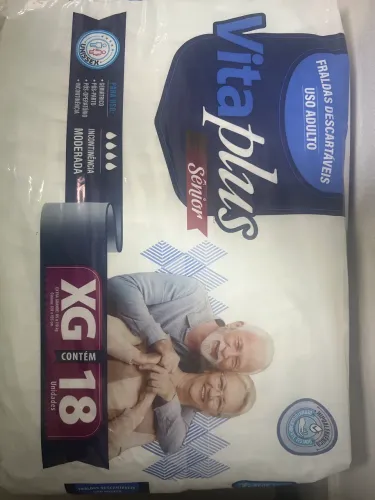 Fralda descartável adulto 