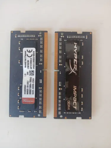 16GB (2x8GB) Memória RAM HyperX Impact DDR4 3200MHz para Notebook