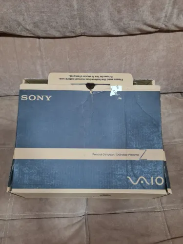 Notebook Sony Vaio Z - Fibra de Carbono 2009 com Caixa