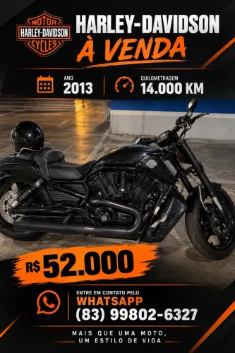 Harley-Davidson V-Rod 1250cc Muscle Vrscf 2013