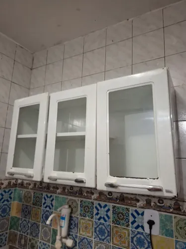 Armário de parede pra cozinha 3 portas em aço $170