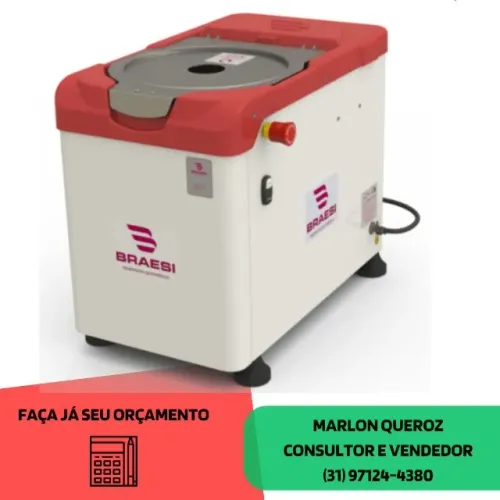 Amassadeira 15 Kg Rápida Braesi 220v