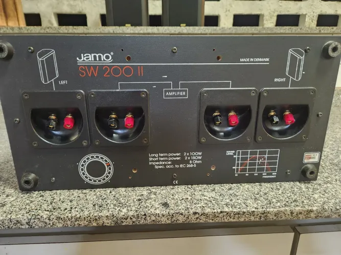 Caixa de som Jamo SW 200 ll