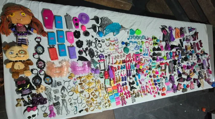 Grande Kit de acessórios Monster High