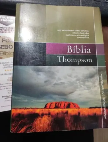 Bíblia de referência Thompson - estudo Almeida edição contemporânea brochura
