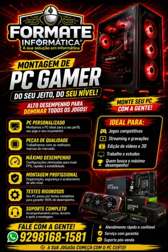 Montagem de pc gamer