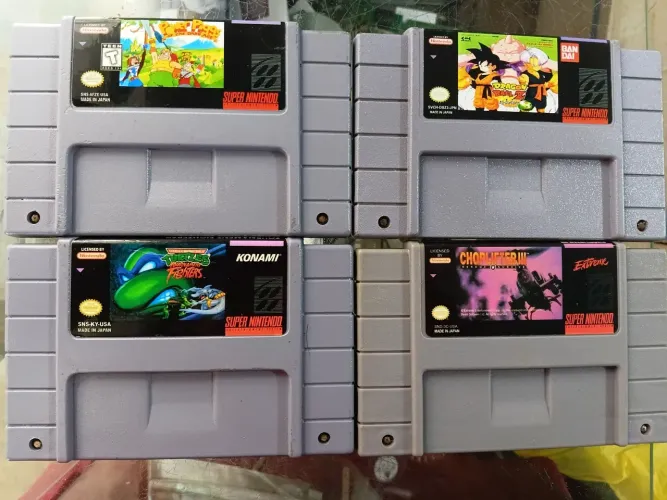 Jogos paralelos super Nintendo