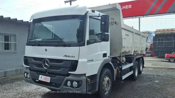 Mercedes-Benz Atego Atego 2430 6x2 2p (diesel)(E5)  2022/2022 Vamos Seminovos Campinas