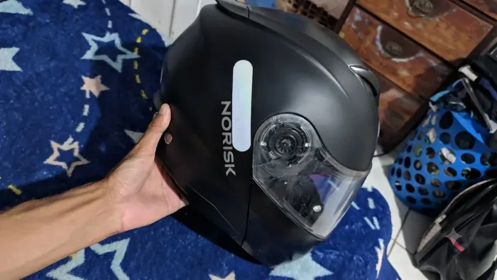 Capacete Norisk Preto Fosco
