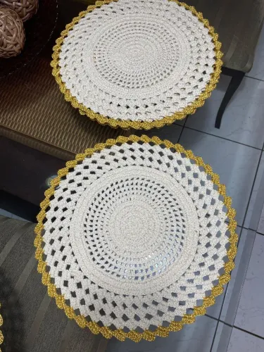 Sousplat de crochê 