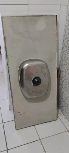 Pia de inox 