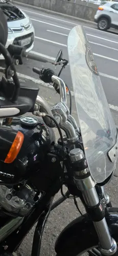Peças Harley. Bolha, sissy bar, bau, bauleto e ponteiras Vance & Hines
