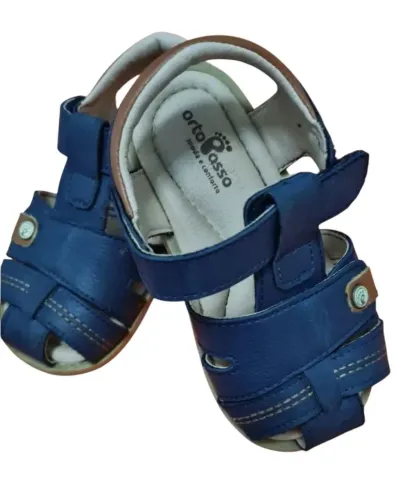 Sandália infantil bebê Ortopasso