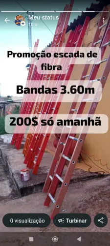 Escada banda 3.60M 200$ só hoje!